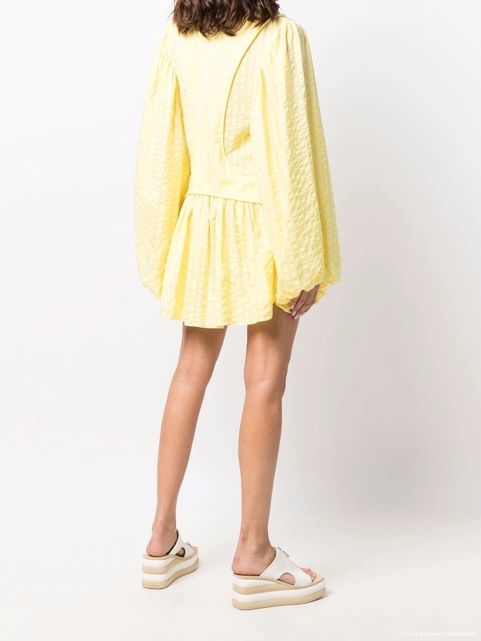 Affordable McCartney shift Women Stella dress mesh-panel 0430
